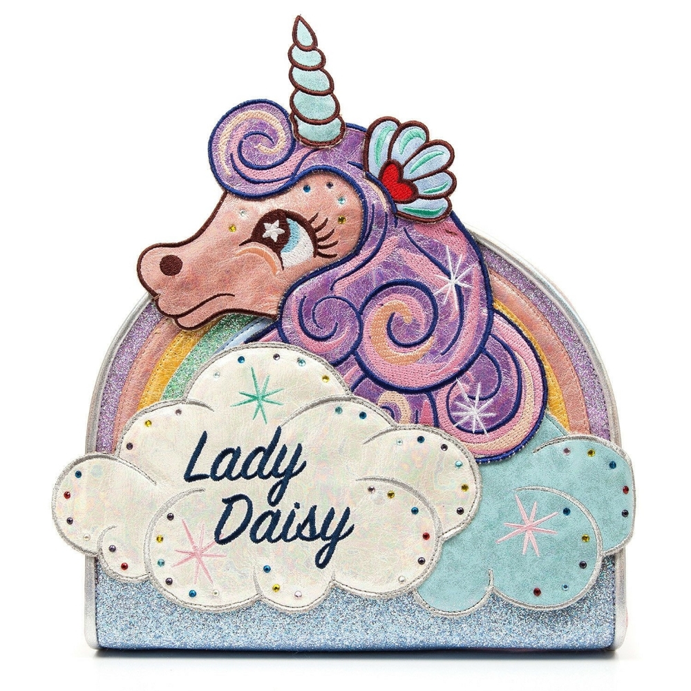 Lady Daisy retro unicorn handbag - VHTF!